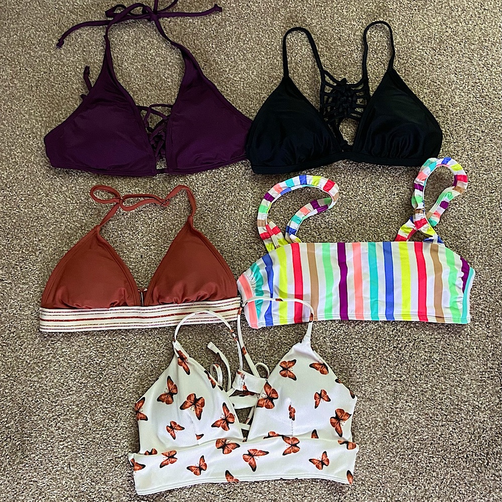 5 Bikini Tops Bundle